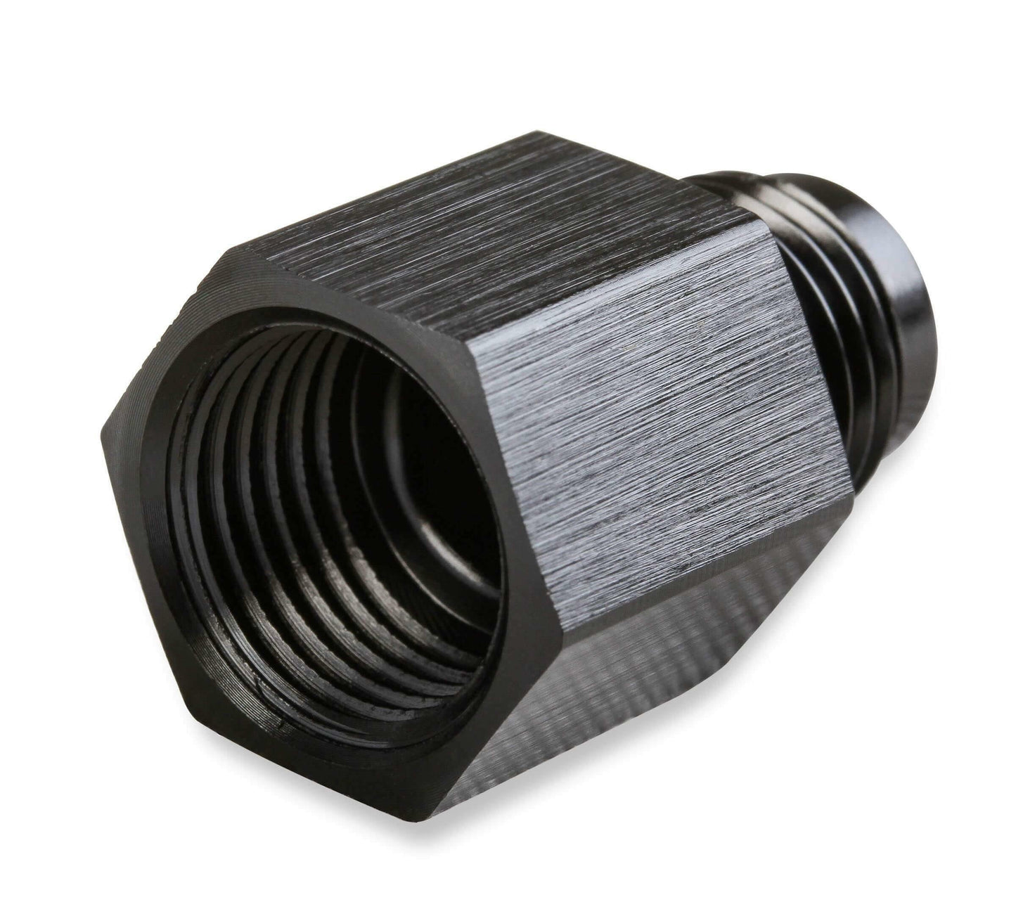 Earls -6 AN Male to 16mm x 1.50 Female - Black - AT9894DBJERL