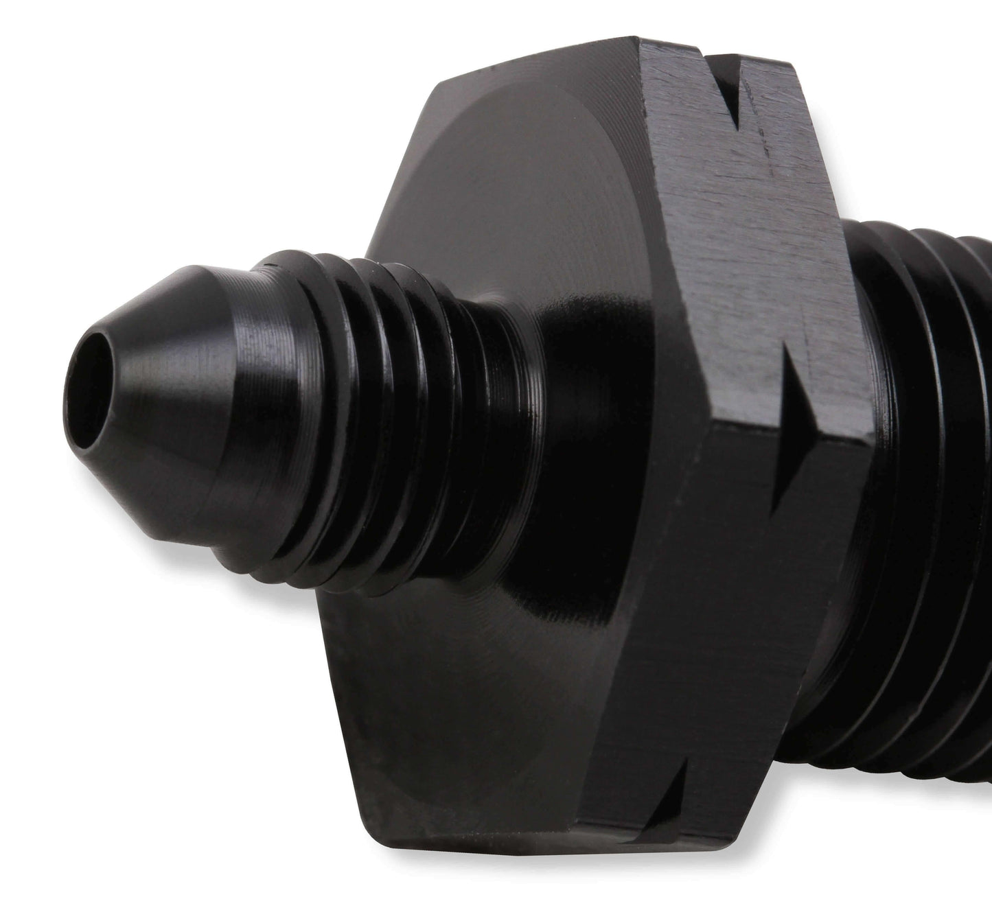 Earl's GM LS Oil Pressure Gauge Adapter Fittings - Black - AT9919BFJERL