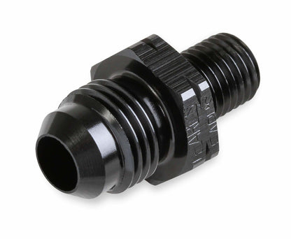 Earls Straight Male AN -6 to 12mm x 1.5 - Black - AT9919DFGERL