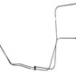 Fits 67 Buick Skylark w/ Turbo-Hydramatic 400 Transmission Cooler Line Stainless-ATC6705SS - Transmission Lines Car Part People
