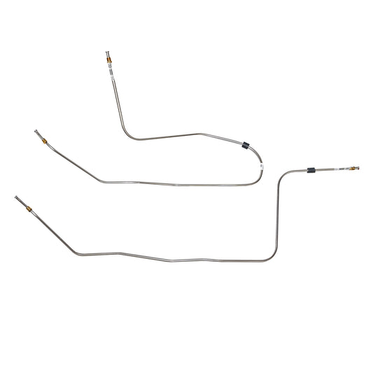 Fits 67 Buick Skylark w/ Turbo-Hydramatic 400 Transmission Cooler Line Stainless-ATC6705SS - Transmission Lines Car Part People