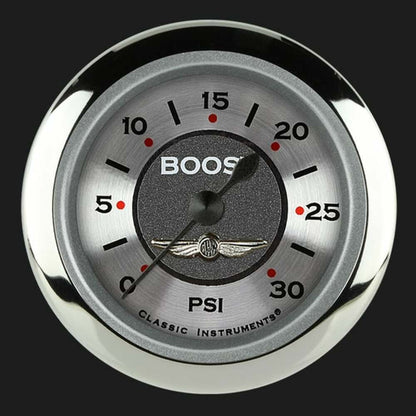 All American 2 1/8" Boost Gauge, 30 psi AW142SRC