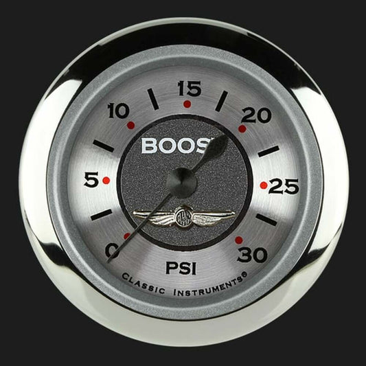All American 2 1/8" Boost Gauge, 30 psi AW142SRC