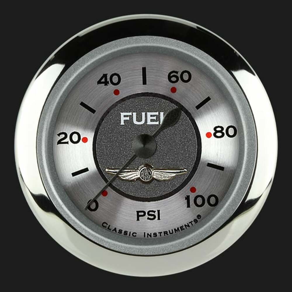 All American 2 1/8" Fuel Pressure Gauge, 100 psi AW146SRC