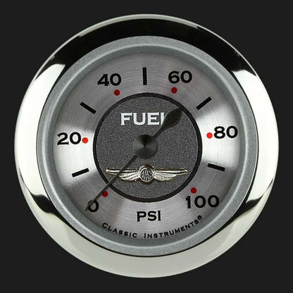 All American 2 1/8" Fuel Pressure Gauge, 100 psi AW146SRC