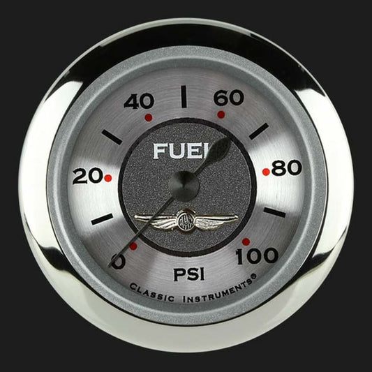 All American 2 1/8" Fuel Pressure Gauge, 100 psi AW146SRC