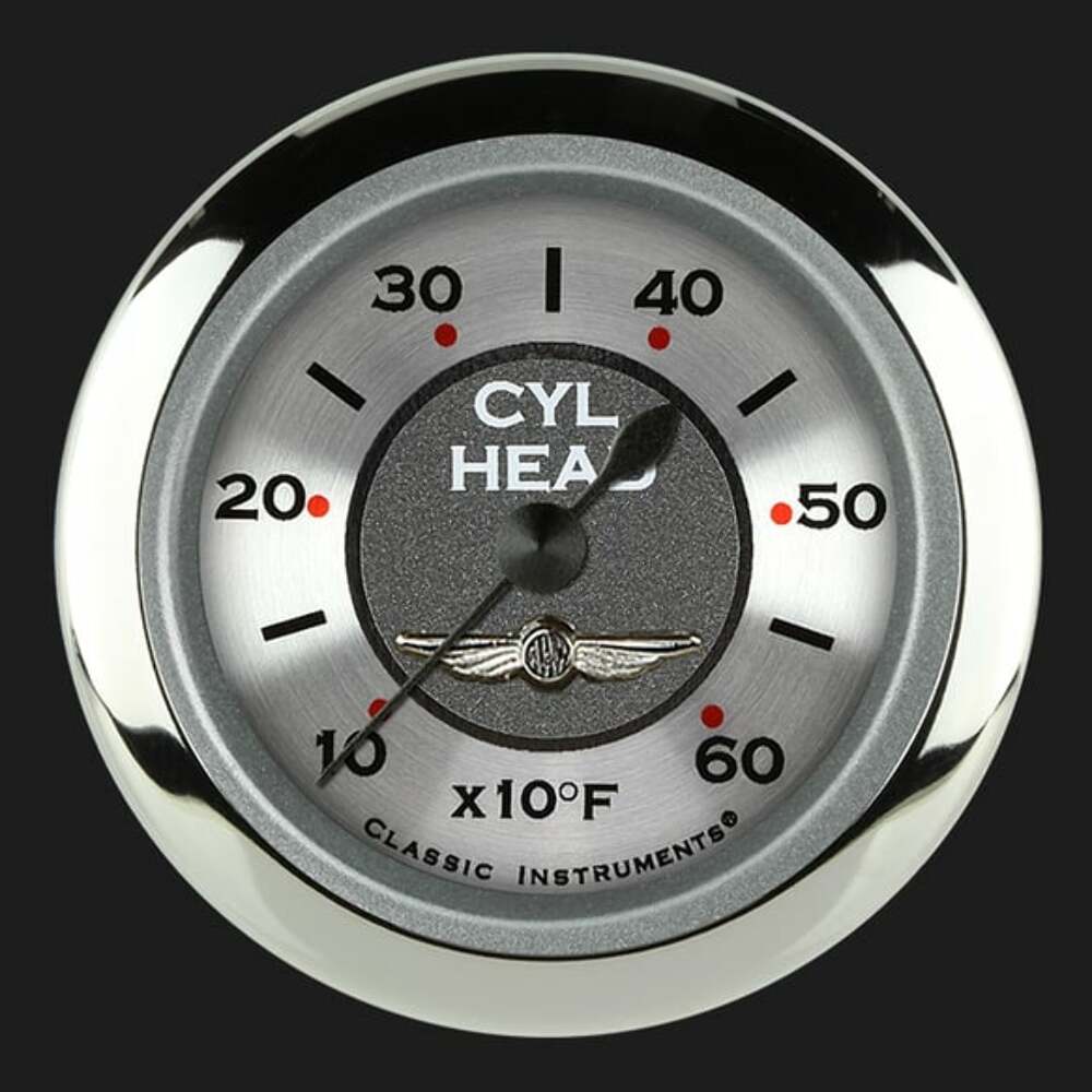 All American 2 1/8" Cylinder Head Temp. Gauge AW197SRC
