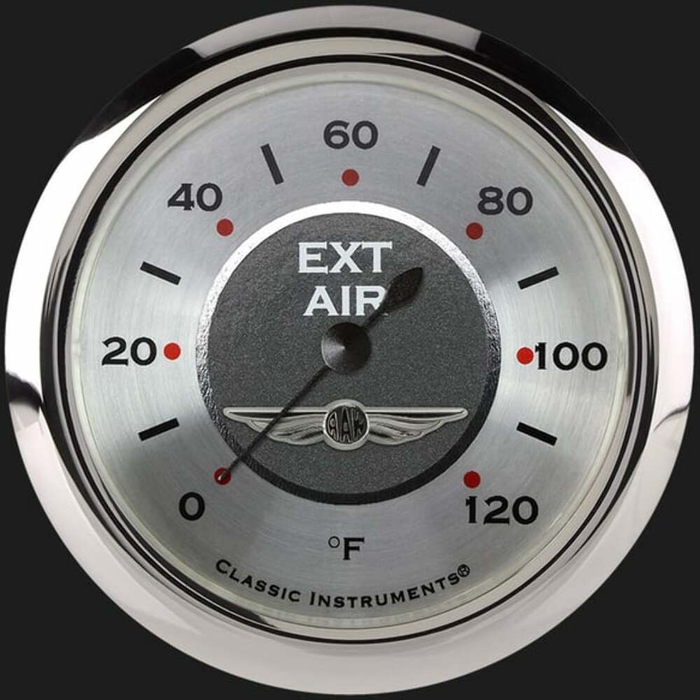 All American 2 5/8" Outside Air Temp Gauge AW399SRC