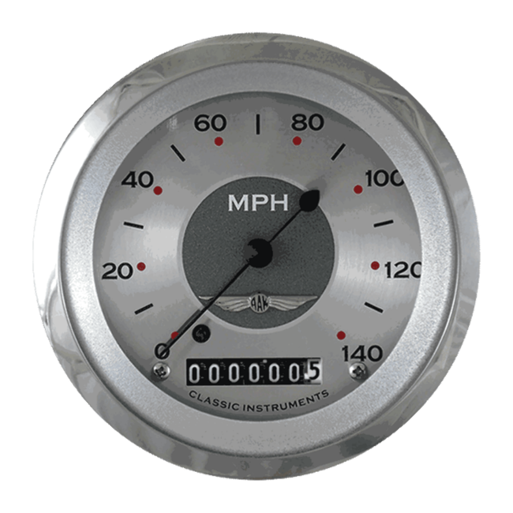 All American 3 3/8" Speedometer AW55SRC