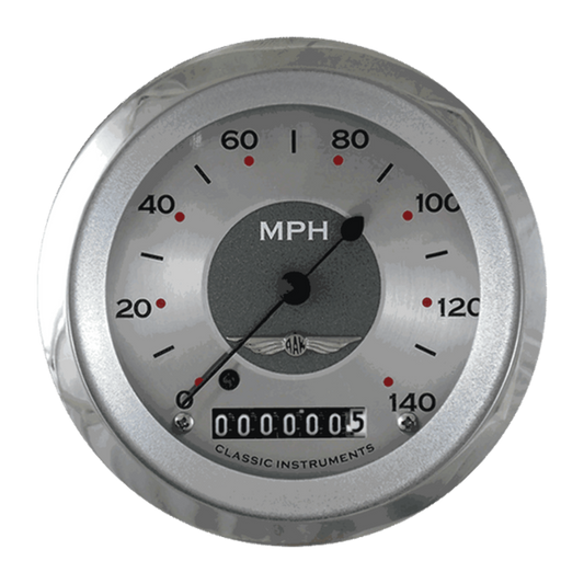 All American 3 3/8" Speedometer AW55SRC