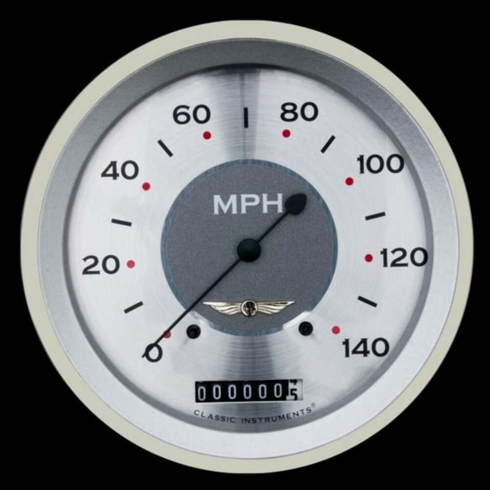 All American 4 5/8" Speedometer AW56SRC