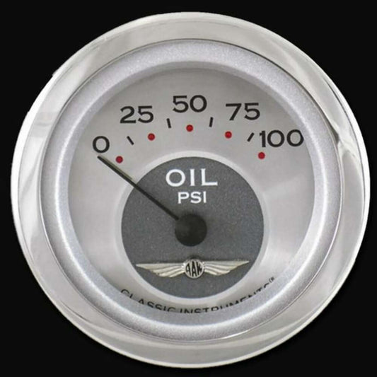 All American 2 1/8" Oil Pressure AW81SRC
