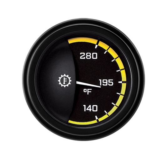 AutoCross Yellow 2 1/8" Transmission Temp AX27YBLF