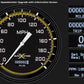 AutoCross Yellow Three Gauge Set AX53YBLF