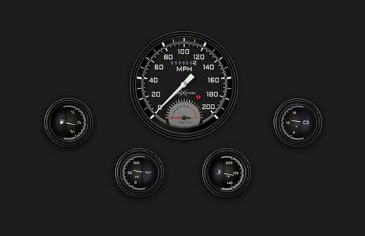 Auto Cross Gray 4 5/8" Speedtachular AX65GBLF