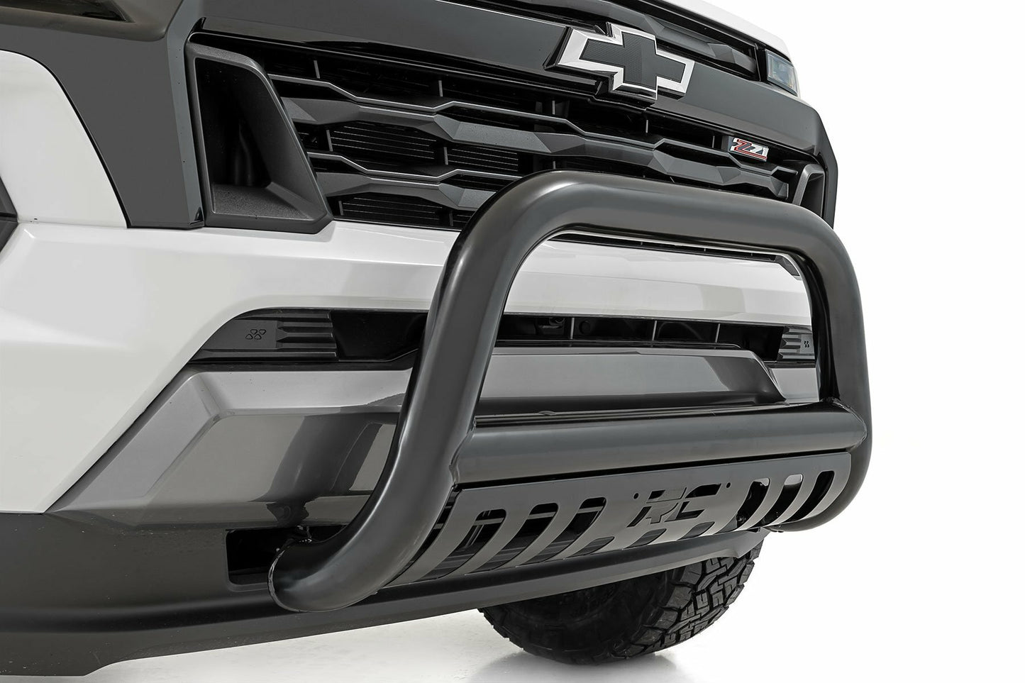 Fits Chevy/GMC Canyon/Colorado 2WD/4WD (2015-2024) Black Bull Bar; B-C2151