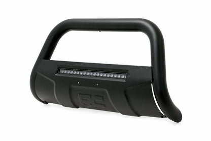 Fits Chevy/GMC 1500 Truck & SUV (07-20 & Classic) Black LED Bull Bar; B-C4071