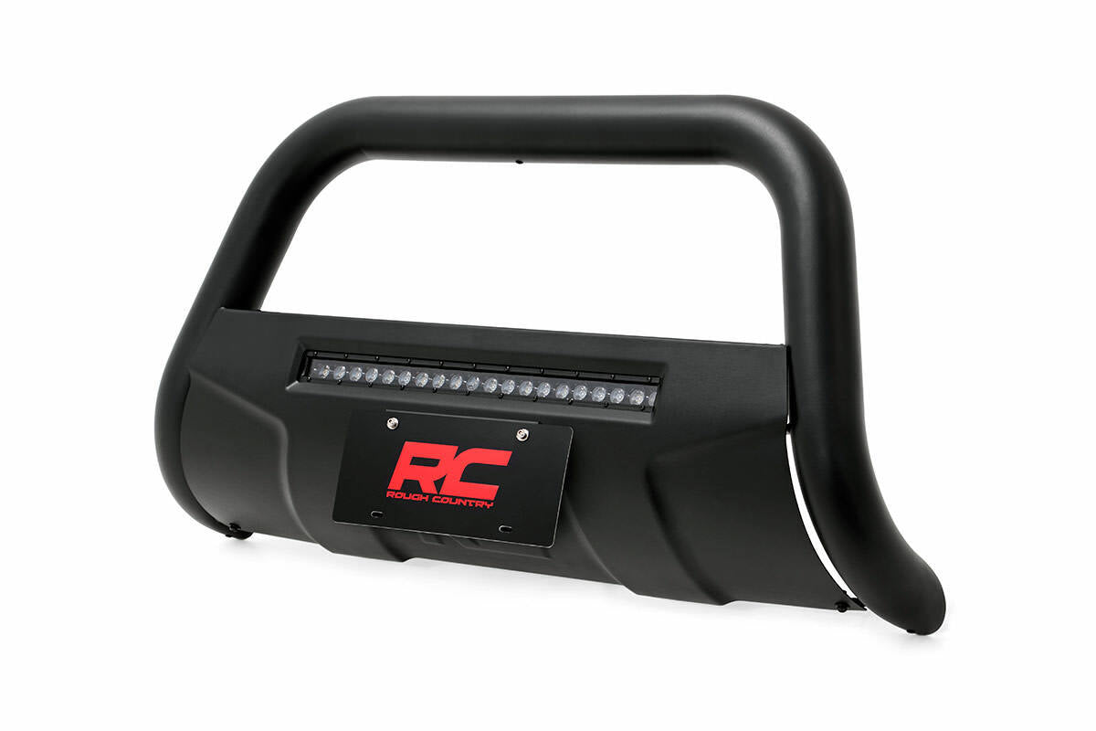 Fits Ram 1500 2WD/4WD (2009-2018 & Classic) Black LED Bull Bar; B-D4091