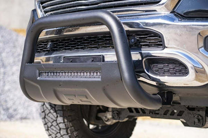 Fits Ram 1500 2WD/4WD (2009-2018 & Classic) Black LED Bull Bar; B-D4091