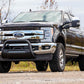 Fits Ford F-250 Super Duty 2WD/4WD (2017-2022) Black LED Bull Bar; B-F2017