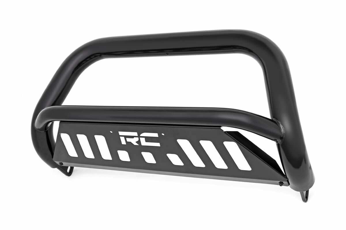 Fits Ford F-150 2WD/4WD (2011-2024) Black Bull Bar; Eco Boost; B-F2112