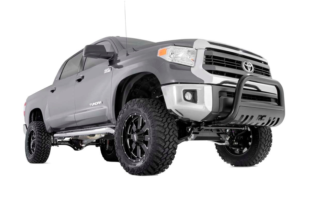 Fits Toyota Sequoia (08-21)/Tundra (07-21) 4WD Black Bull Bar; B-T2071