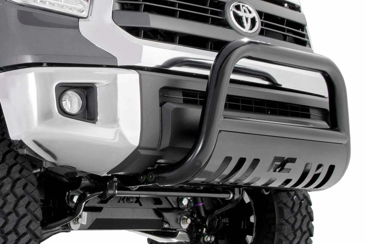 Fits Toyota Sequoia (08-21)/Tundra (07-21) 4WD Black Bull Bar; B-T2071