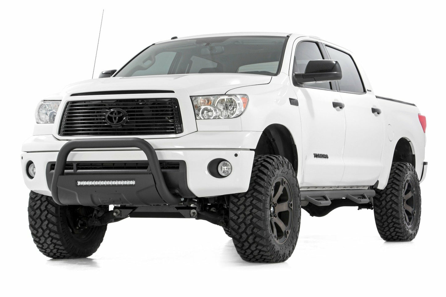Fits Toyota Tundra 2WD/4WD (2007-2021) Black Led Bull Bar; B-T4071