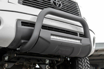 Fits Toyota Tundra 2WD/4WD (2007-2021) Black Led Bull Bar; B-T4071