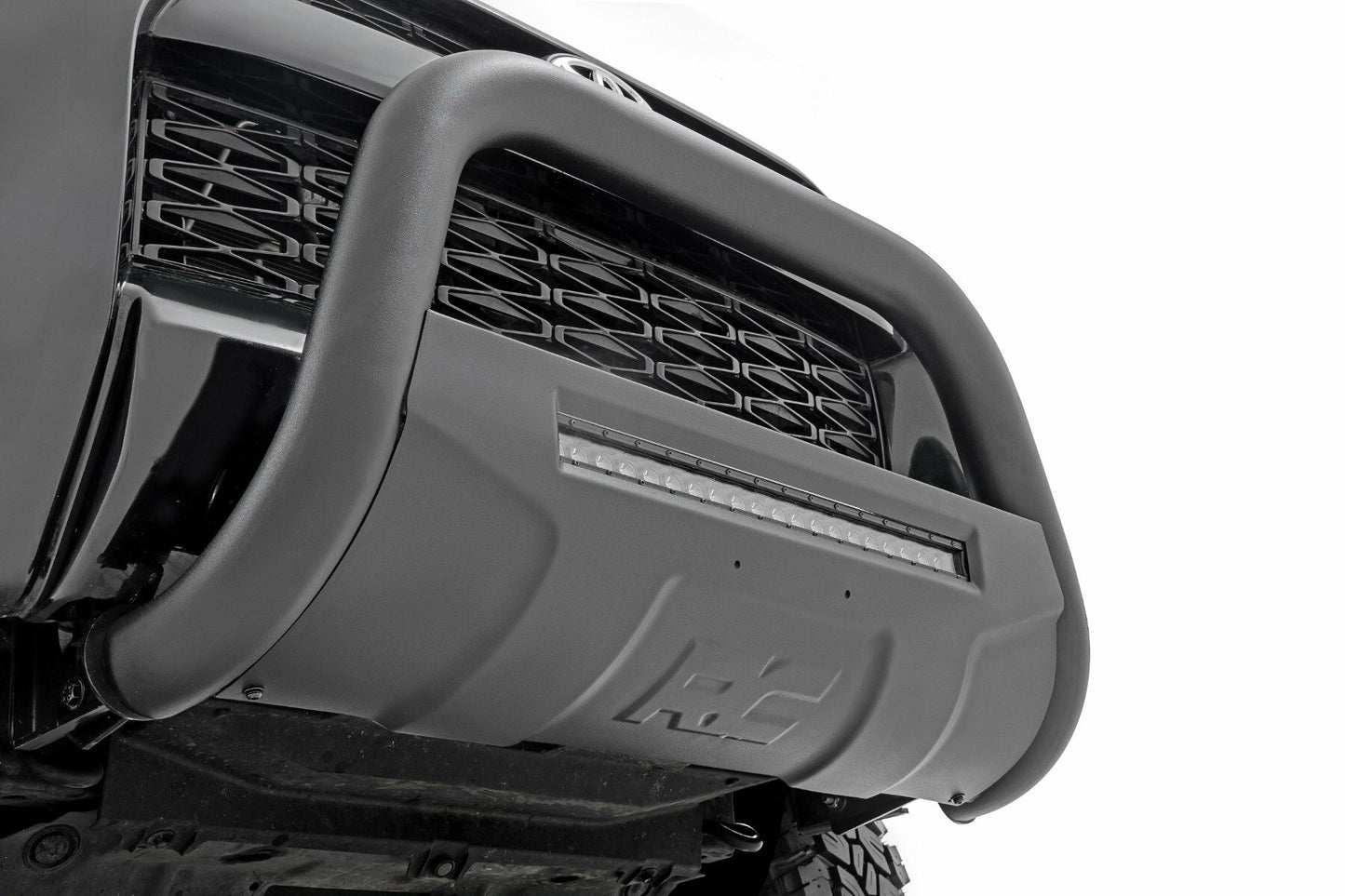 Fits Toyota 4Runner 2WD/4WD (2010-2024) Black LED Bull Bar; B-T4081