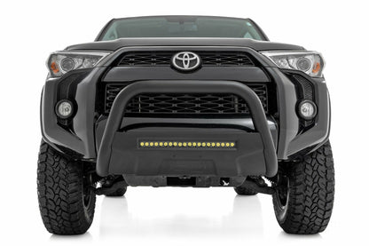 Fits Toyota 4Runner 2WD/4WD (2010-2024) Black LED Bull Bar; B-T4081