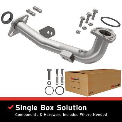 1988-1995 Honda Civic Direct-Fit Front Pipe Kit 107-0119