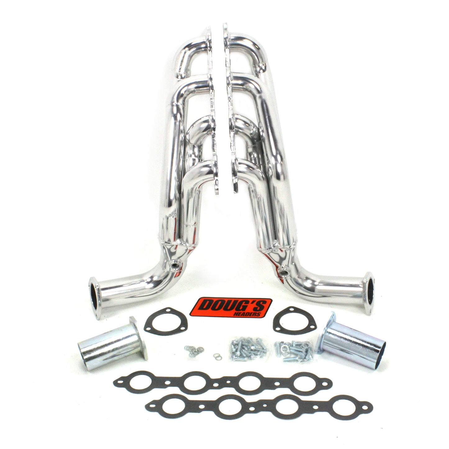 Long Tube Headers for 58-64 Chevy 4.8-6.2L LS Engine Swap 1-3/4in Primary D3343