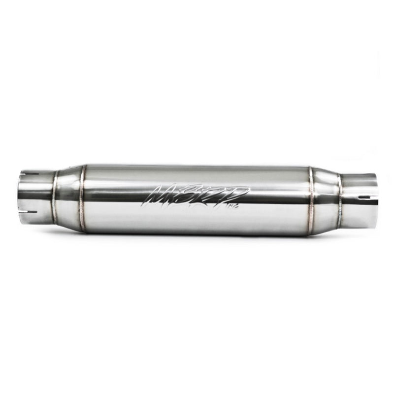 Resonator; 3in. Inlet; Outlet;16in. body; 20in. overall; T304 - R1013 - Performance Mufflers Car Part People