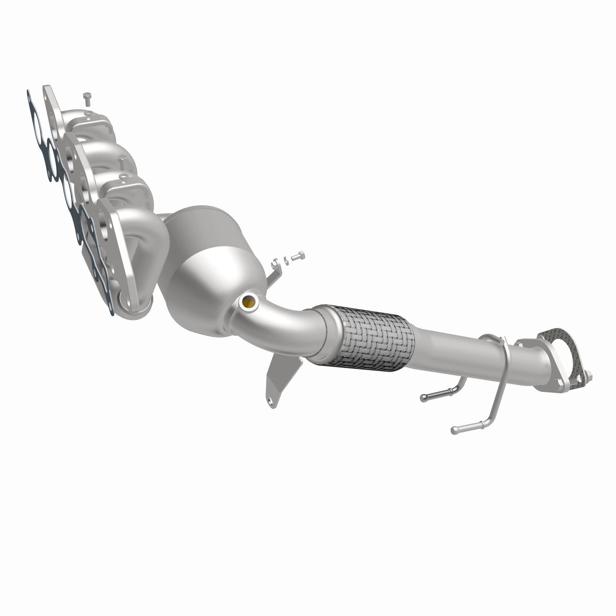 Catalytic Converter with Integrated Exhaust Manifold for 2019-2023 Ford Transit Connect 2.0L OEM Grade Federal / EPA Com