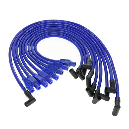 Spark Plug Wire Set Universal 10.4mm Silicone Spiro Pro 409 409 350 ohm/ft 79682