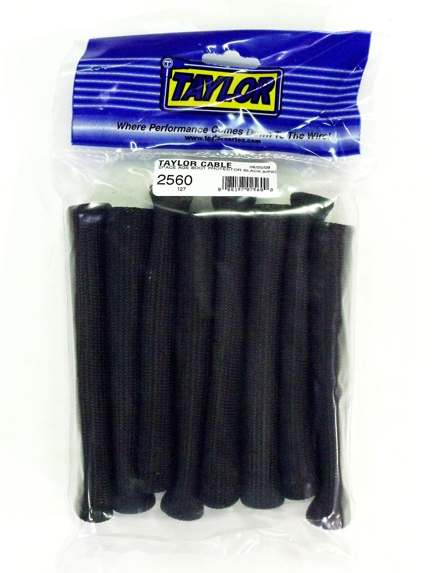 Spark Plug Boot Heat Sleeve Universal 6 IN Black 2560