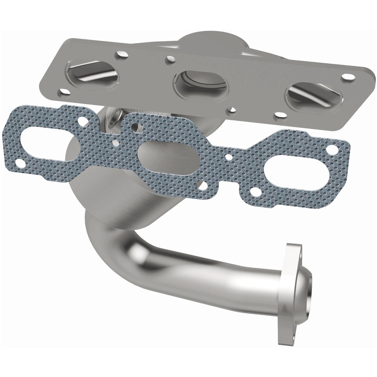 Catalytic Converter with Integrated Exhaust Manifold for HM Grade Federal / EPA Compliant Direct-Fit Manifold Catalytic