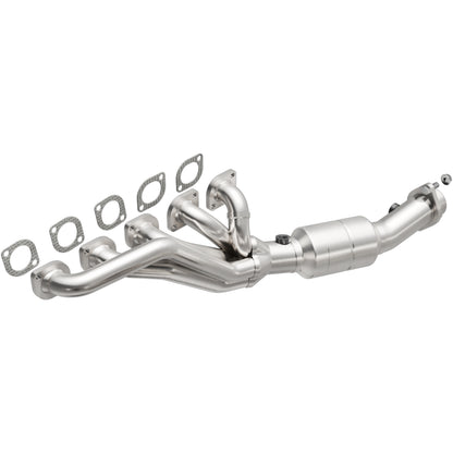 Catalytic Converter with Integrated Exhaust Manifold for HM Grade Federal / EPA Compliant Direct-Fit Manifold Catalytic