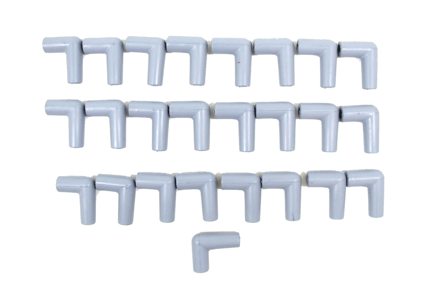 Spark Plug Wire Connector 7 - 10.4mm 90? 25 Gray 46181
