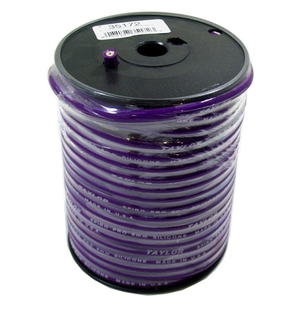 Spooled Spark Plug Wire Universal Spiro Pro 100 FT Purple 35172