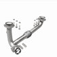 1999-2005 Suzuki Grand Vitara Direct-Fit Front Pipe Kit 107-0115