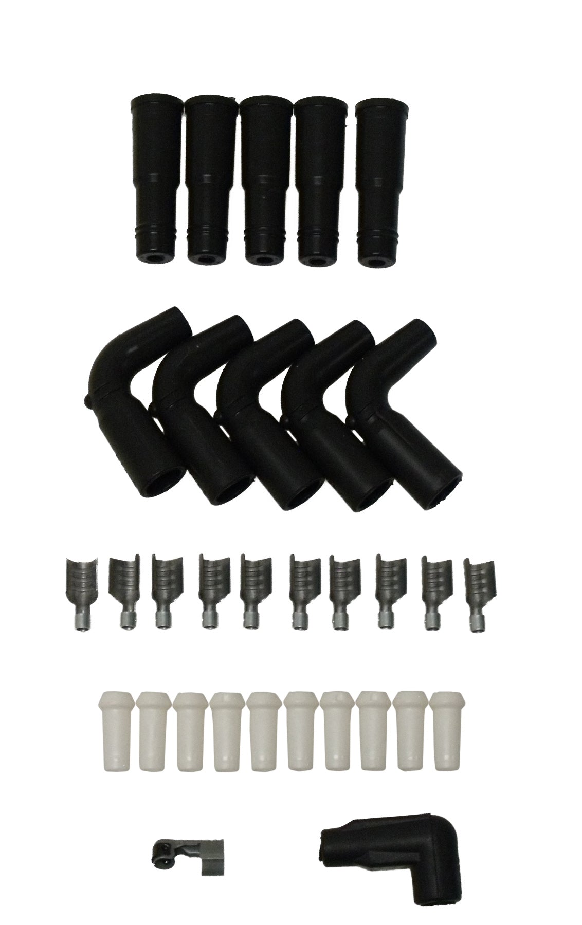 Spark Plug Wire Connector 8 - 10.4mm 10 Black 46066