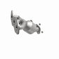 Catalytic Converter with Integrated Exhaust Manifold for HM Grade Federal / EPA Compliant Direct-Fit Manifold Catalytic