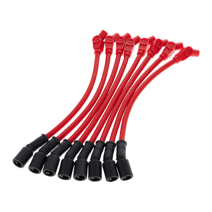 Spark Plug Wire Set Universal 10.4mm Silicone Spiro Pro 409 409 135? Red 79218