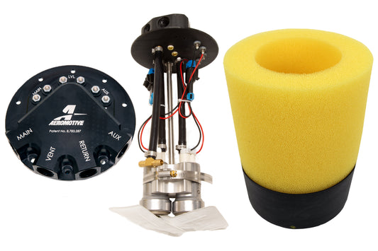 Electric Fuel Pump High Flow EFI Performance Vehicle Specific Fit Aeromotive 18359-BGPL