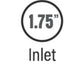 1971-77 AMC Hornet Univ Performance Muffler GP 3.0 Dia 12 RP 13123 Magnaflow - Performance Mufflers Car Part People