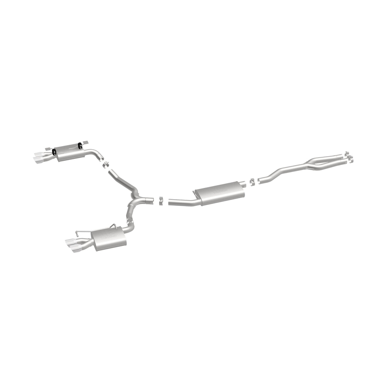 Exhaust System Kit for Street Series Cat-Back Performance Exhaust System MagnaFlow 16623