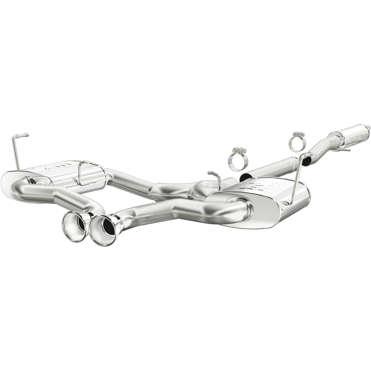 Exhaust System Kit for Touring Series Cat-Back Performance Exhaust System MagnaFlow 16662