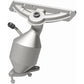 Catalytic Converter with Integrated Exhaust Manifold for HM Grade Federal / EPA Compliant Direct-Fit Manifold Catalytic